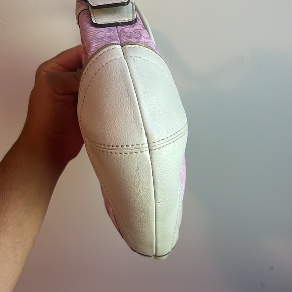 Vintage pink Coach Soho shoulder bag - Picture 4 of 13